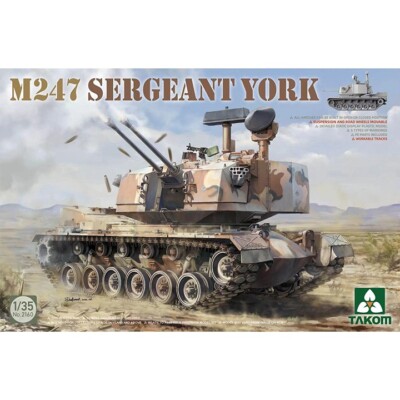 Takom #2160 1/35 M247 SERGEANT YORK