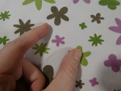 Green Purple Brown Flowers White Cotton Baby Blanket Dwell Studio For Target M1 - Picture 8 of 14