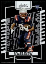 2023 Panini Absolute Demario Douglas #158 Black