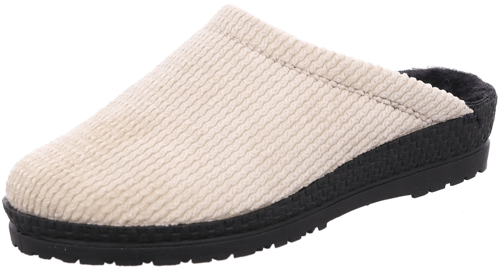 PANTOFOLA D’ORO Rohde Pantofole Da Donna In Tessuto Strutturato In Lana Vergine Neustadt D 2298