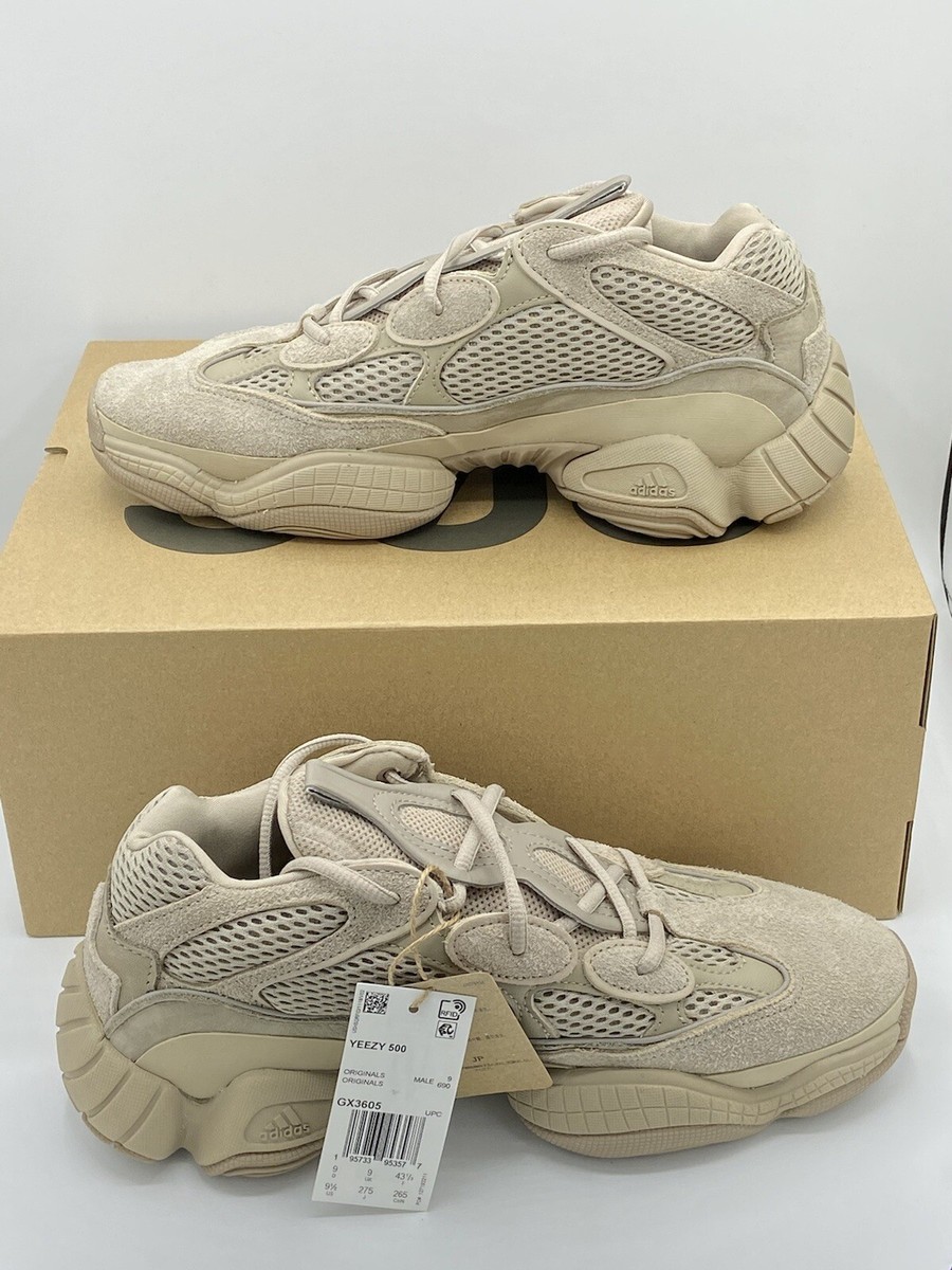 Adidas Yeezy 500 Taupe Light GX3605 Size 9.5 NEW WITH BOX