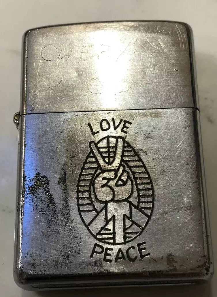 War Zippo - RARE USED ZIPPO LIGHTER - ORIGINAL VINTAGE VIETNAM ZIPPO.