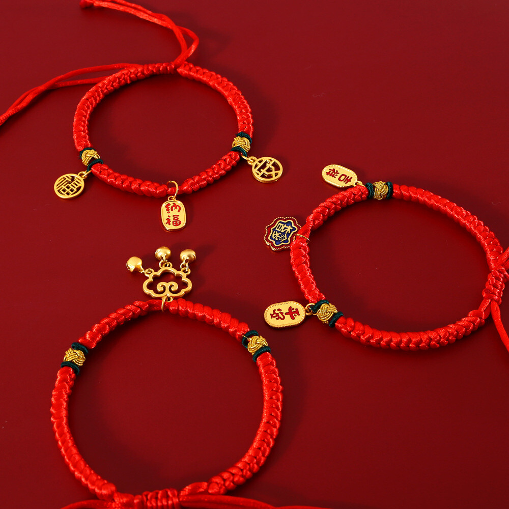 Festive Red Rope Necklace For Pets Chinese New Year Spring Festival And - Picture 10 of 21