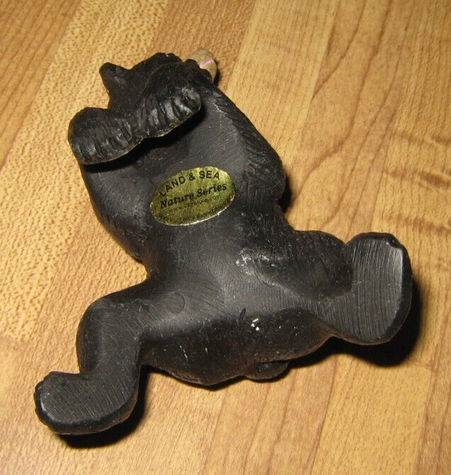 Land and Sea Nature Series BLACK BEAR Cute Pot Hanger VINTAGE Collectible eBay
