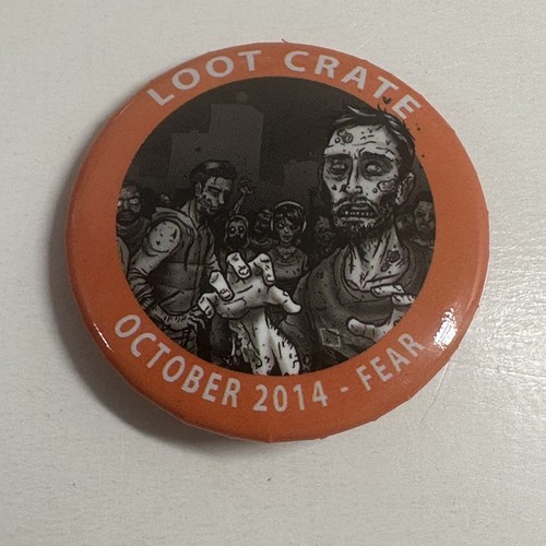 Loote Crate esclusivo Walking Dead lotto di oggetti misti rivista paura Halloween - Foto 7 di 12