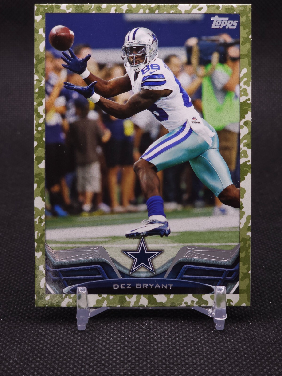 2013 Topps Dez Bryant Camo Parallel #375 /399 Dallas Cowboys