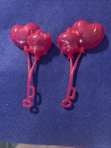 Monster High Dance Fright Away Playset Red pink balloons parts set of 2