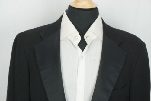 Polo Ralph Lauren Vintage 2 PC Chaqueta Esmoquin Pantalón Franela Pesado Tela Sz - Imagen 2 de 10