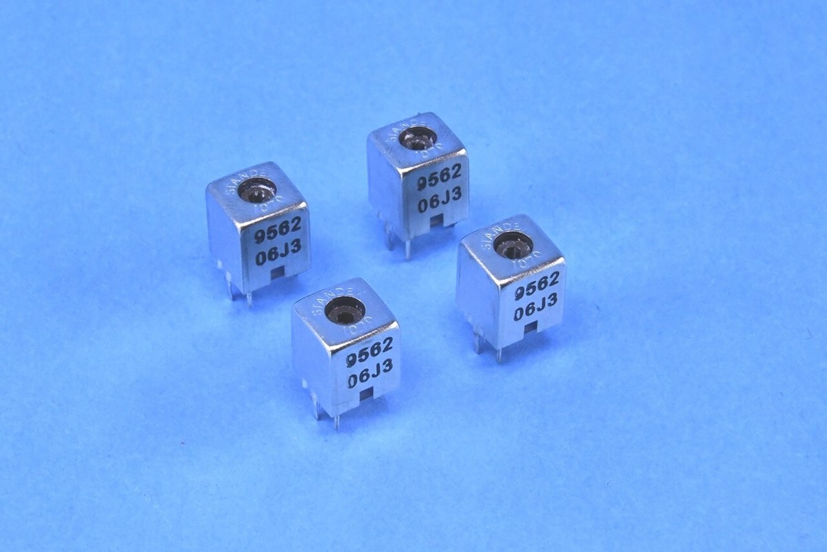 4 Standex 1070 IF Transformer Coil Tunable Inductor 0.22u