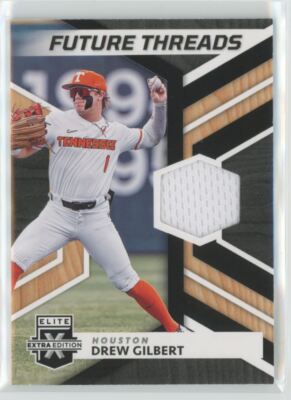 2022 Panini Elite Extra Edition Future Threads Drew Gilbert Houston Astros