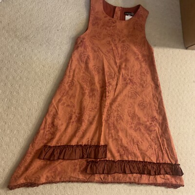 open lace back dress Kaida Slinky Maxi Dress with Hardware / Burnt Orange | Meshki