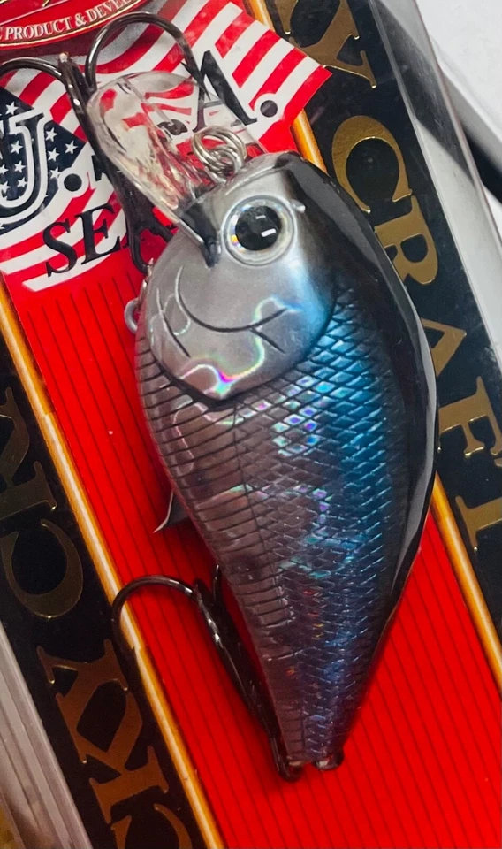 LUCKY CRAFT FAT CB B.D.S 2 DESCONTINUADO 1/2 oz BIG DADDY STRIKE - AURORA NEGRO Foto 4 de 4