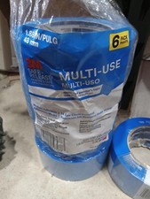 NEW 3M Multi Use Re-usable Painters Tape 1.88" Lot of 5