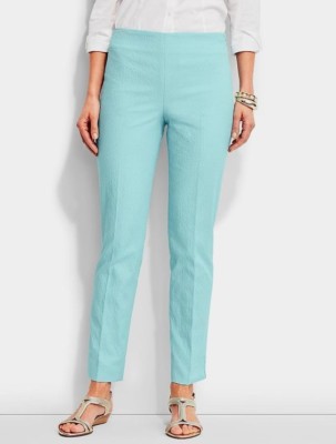 talbots side zip pants