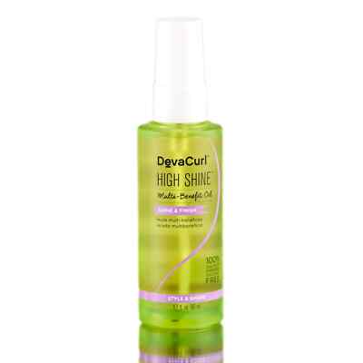 DevaCurl 3-Pack High Shine Multi-Benefit Oil Spray Style & Shape 1.7 oz