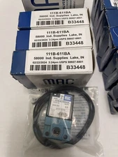MAC Valves Inc. 111B-611BAAA Solenoid Valve LOT OF 2 VALVES. NEXT DAY AIR UPS