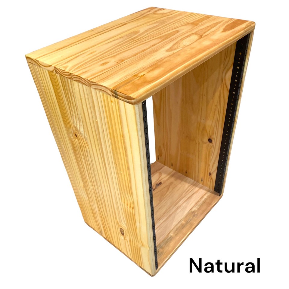 Nice-Racks Handmade 16U Slanted Studio Rack, choose a stain | eBay