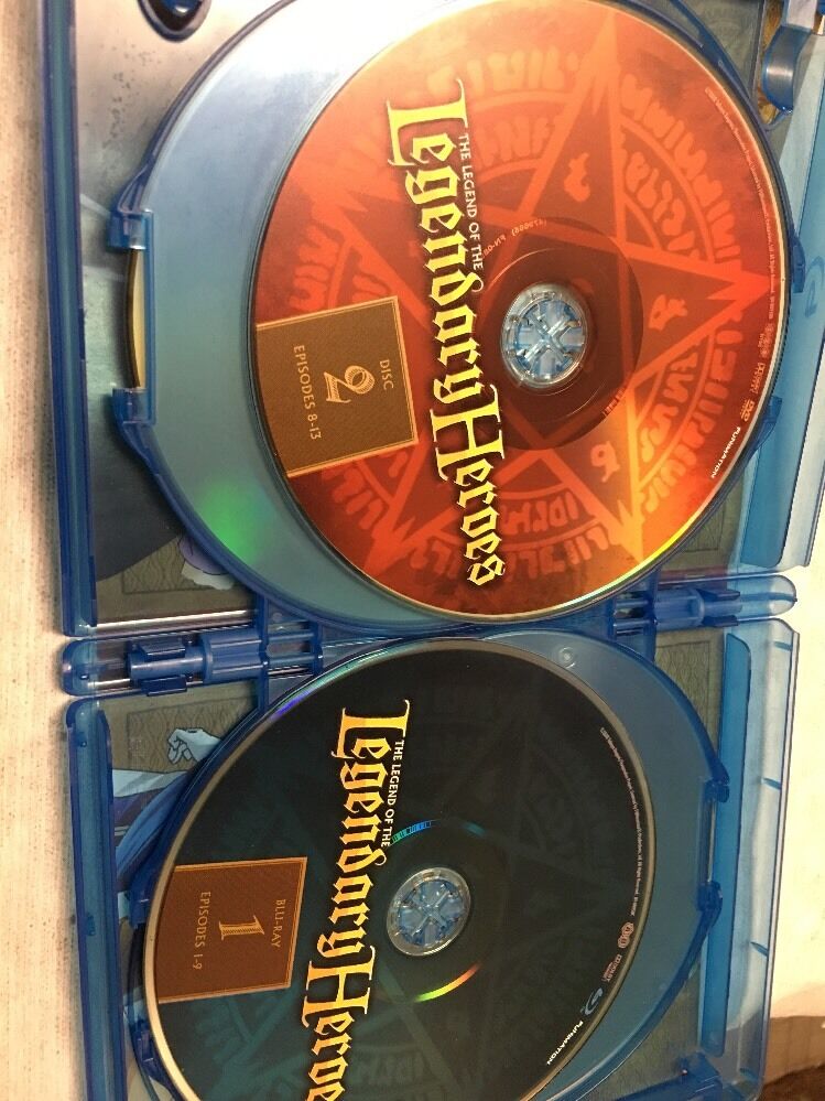 The Legend of the Legendary Heroes, Part 1 Blu-ray (Limited Edition)