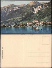 Ansichtskarte Brienz BE Blick auf die Stadt 1...