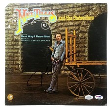 Mel Tillis Signed Autographed Record Album LP ACOA