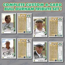 1989 » 4-Card "Field of Dreams" Custom Tribute Card Set!
