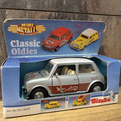 Simba Toys Mini cooper Metals Antique vintage rare boxed diecast - Picture 2 of 2