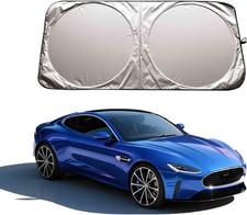 Windshield Sun Shade for Cars, SUVs, and Trucks, 63x33.5 Inch, Sunlight Resistan