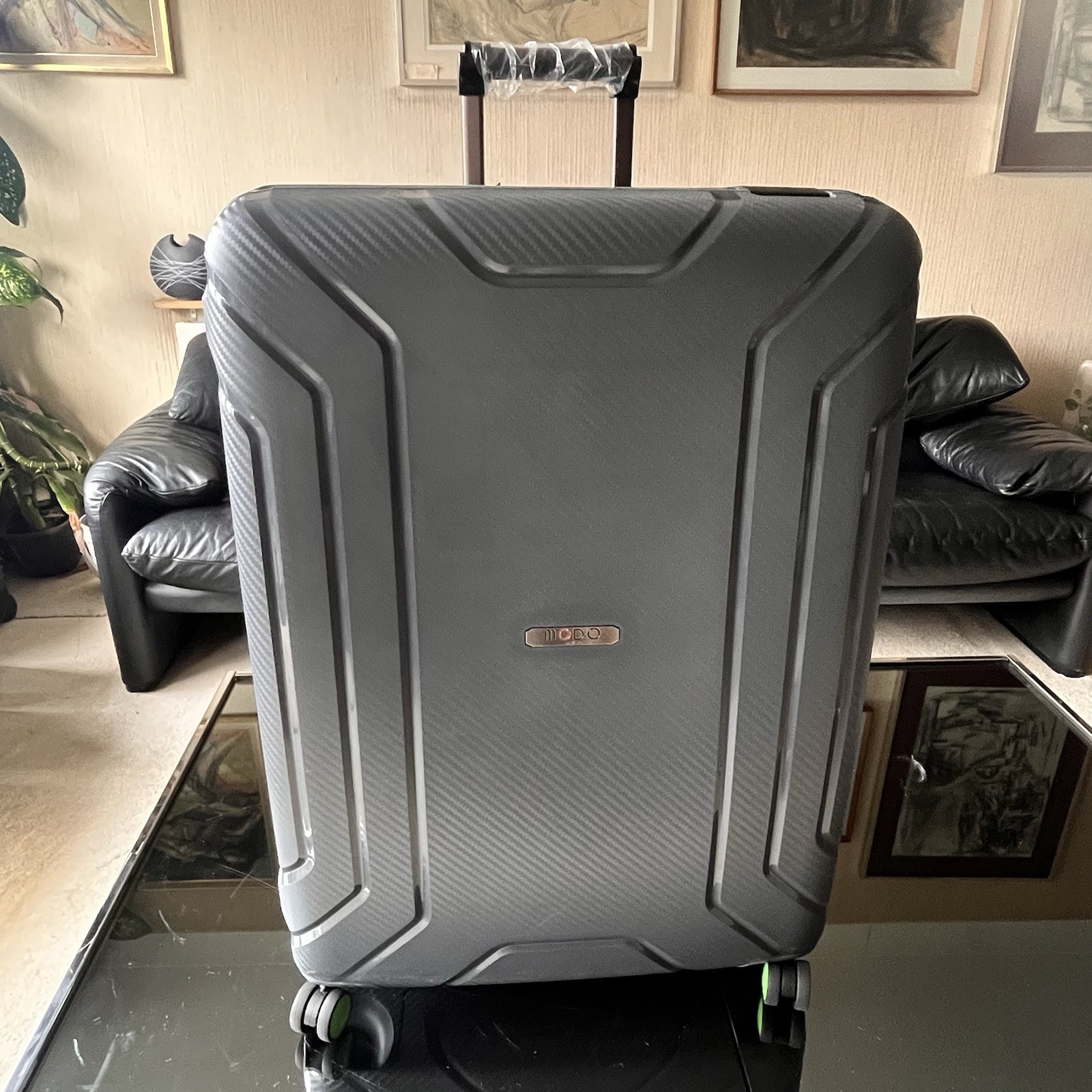 Maleta Grande Roncato MODO Rocket 4R - 112L - Gris Antracita - Nueva con Etiquetas