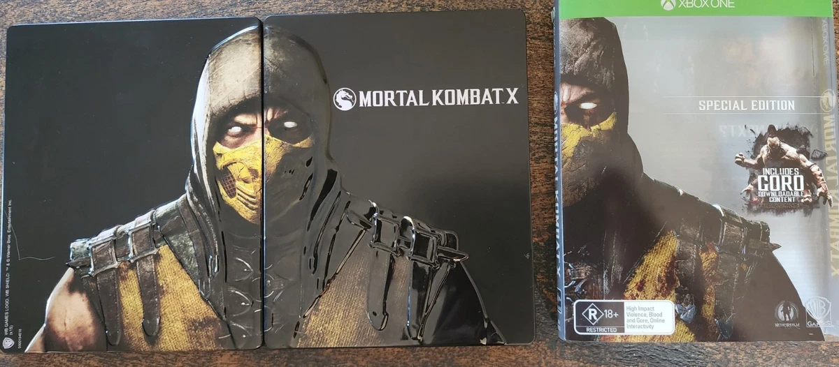 Mortal Kombat X Special Edition Steelbook – Xbox One – PAL – Complet CIB