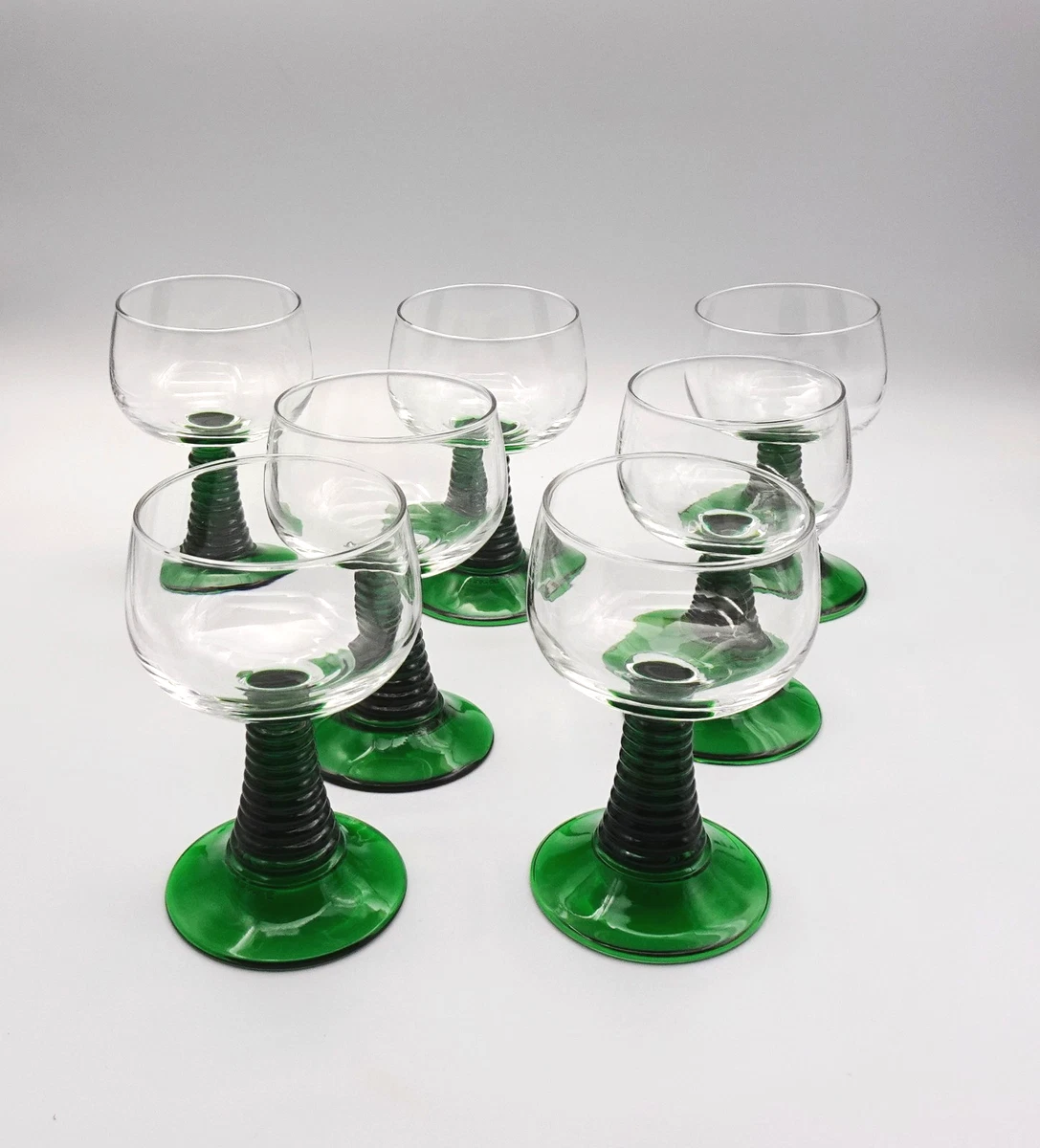Weingläser Grüner Stiel in Gebrauchsglas-Antiquitäten & -Kunst online kaufen