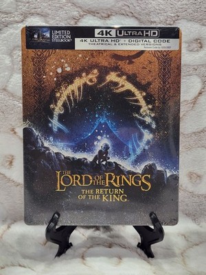 The Lord of the Rings: The Return of the King 4K Steelbook   Limited Edition  