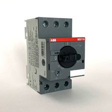 SALVAMOTORE ABB MS116-6.3 4 … 6,3A 3P Poli Protezione motore starter 400V 2,2 kW
