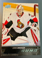2015-16 Upper Deck Young Guns RC #482 Chris Driedger Ottawa Senators