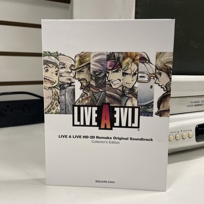 LIVE A LIVE HD2D Remake OST CD & Artbook Collector's Edition 2 Discs