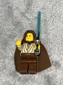 Lego Star Wars Young Obi-Wan Kenobi Minifigure sw0024 7161 Yellow Head