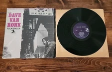 DAVE VAN RONK FOLKSINGER PRESTIGE FOLKLORE LP Vinyl Record Shrink VG++/VG++