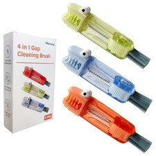 4-in-1 Bottle Cleaning Brush Set, Multifunction Brush-BKS, 3 Pcs