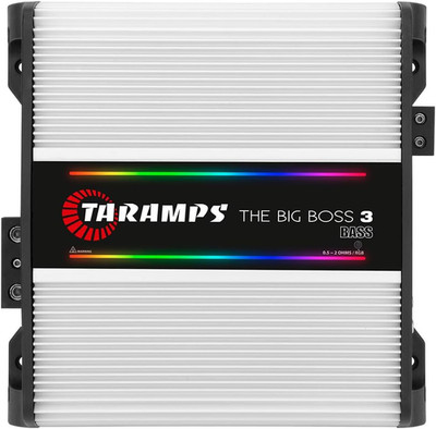 Taramps the Big Boss 3 Bass Amplifier 0.5 to 2 Ohms 3000 Watts RMS 108 RGB Effec