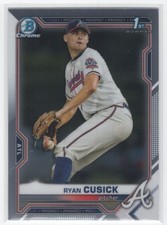 #BDC-27 2021 Bowman Chrome + Ryan Cusick Braves