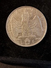 Moneta 1 Lira Vittorio Emanuele III 1940
