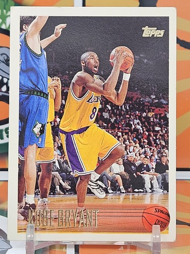 Kobe Bryant 1996-97 Topps RC #138 LA Lakers Rookie Black Mamba
