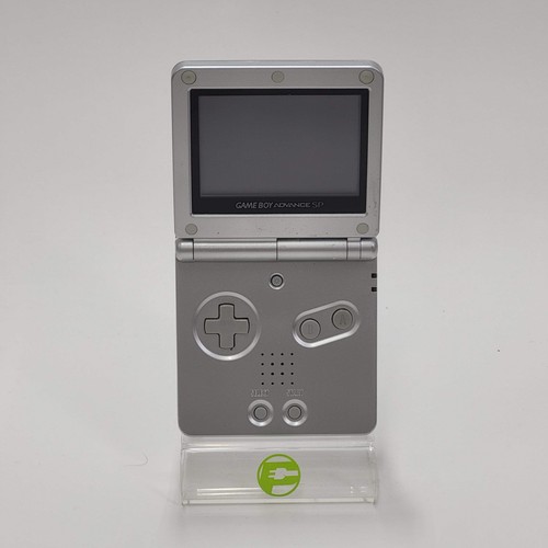 Console de jeu portable Nintendo Game Boy Advance SP AGS-001 argent platine
