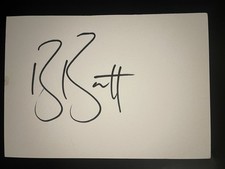 Beauden Barrett- All Blacks Rugby Signed Card.