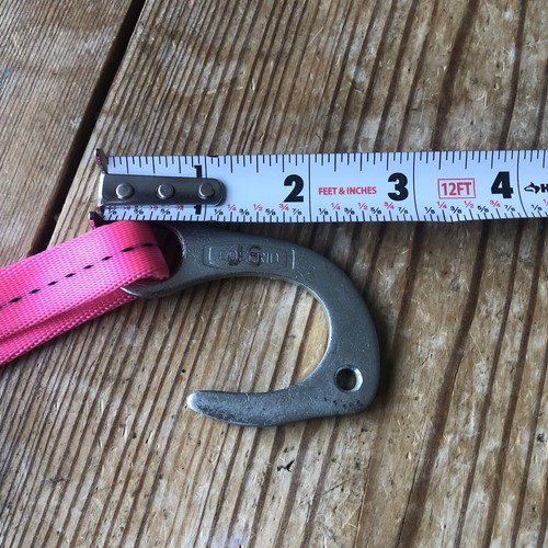 EDELRID FIFI HOOK BIG WALL ROCK CLIMBING 80's VINTAGE CAVING w/ Strap - Picture 6 of 7