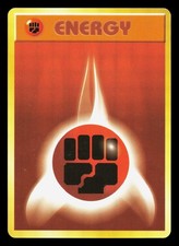 Fighting Energy Base Set LP Japanese Pokemon Card TCG