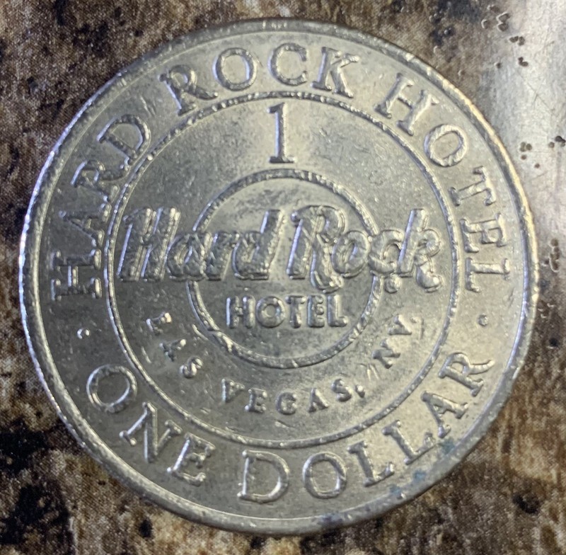 Hard Rock Hotel And Casino $1 Game Token Coin Las Vegas NV