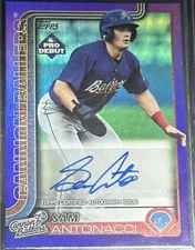 2025 Topps Pro Debut Autograph Sam Antonocci Purple /299