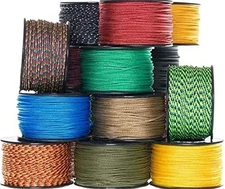 Atwood .75Mm X 300' Nano Cord Paracord Made in the USA (Burgundy)