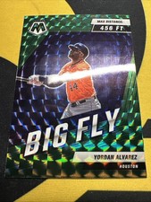2022 Panini Mosaic - Big Fly Yordan Alvarez #BF-6 Green Mosaic Prizm