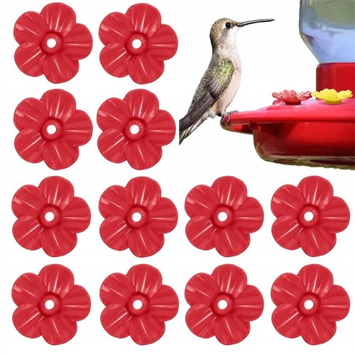 Fiori di ricambio anti ape va bene con la rottura di un colibrì PP rosso - Foto 1 di 10